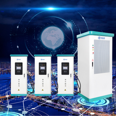 Заряжатель кораблей платформы 4G Eelectric зарядной станции OCPP1.6J 480KW супер быстрый EV работая