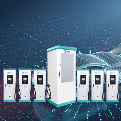 Коммерческое разделенное зарядное устройство EV уровня 3 OCPP 1.6J 360KW 1 Plugs 6 CE Certified