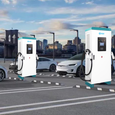 Быстрая зарядка зарядного устройства DC 120kw EV All In One с двойным зарядным пистолетом