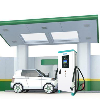 Быстрая зарядка зарядного устройства DC 120kw EV All In One с двойным зарядным пистолетом